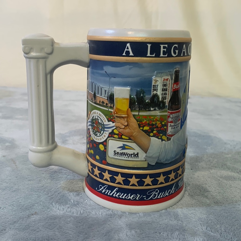2005 Anheuser Busch State Convention Stein Busch Family Series